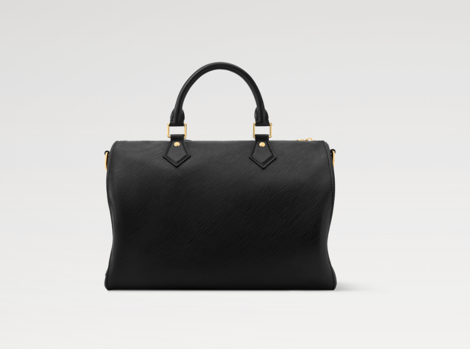 Louis Vuitton Speedy 30 Epi in Black
