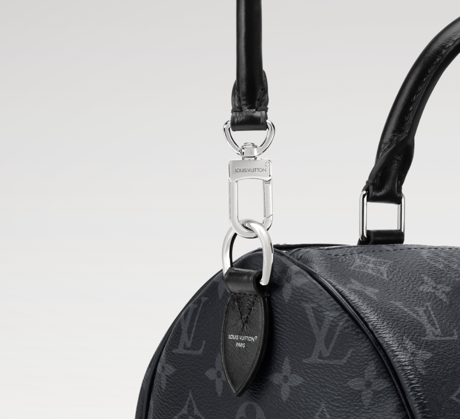 Louis Vuitton Speedy Soft 30 Monogram Eclipse Canvas Silver Hardware