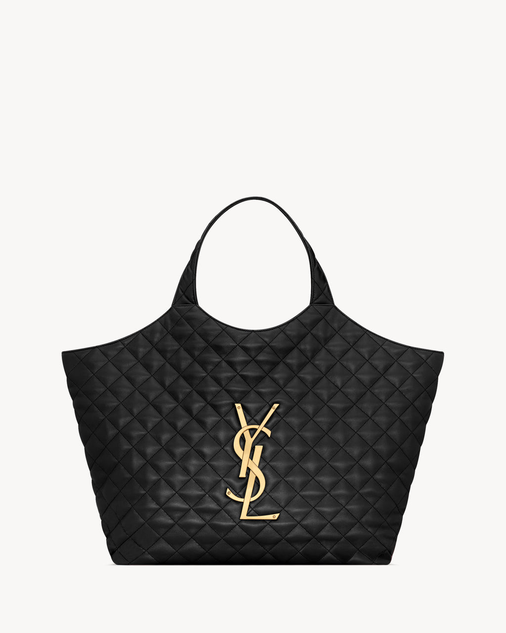 Saint Laurent YSL Icare In Quilted Lambskin