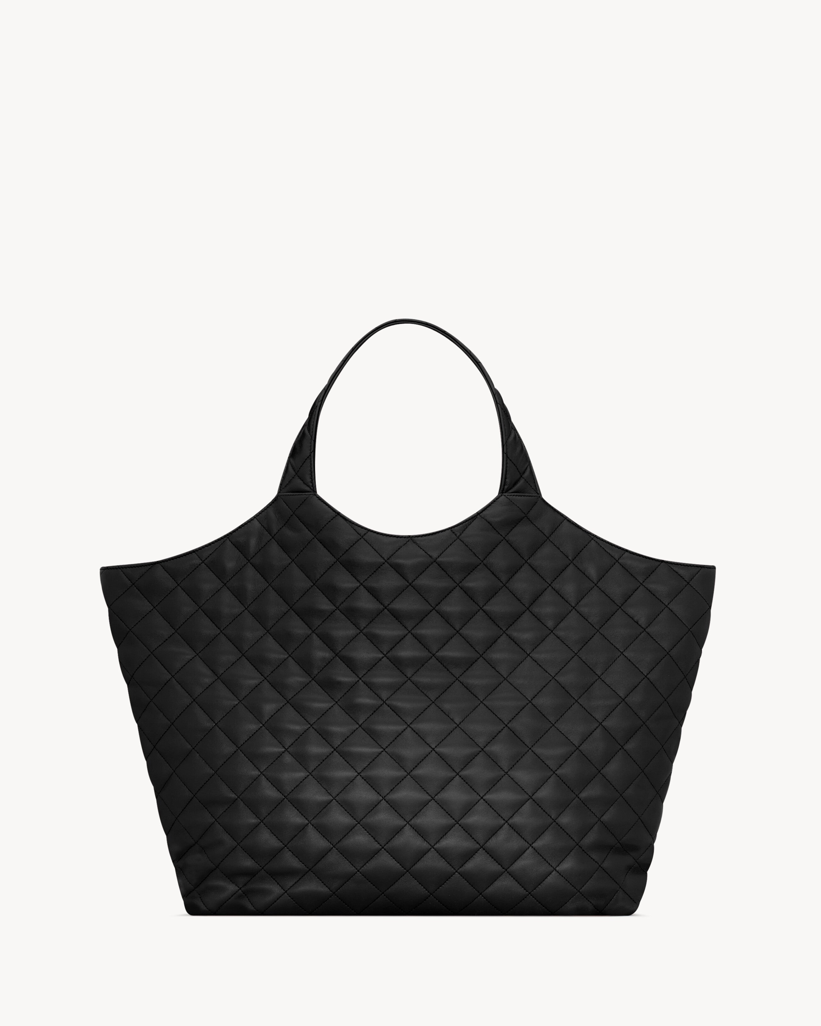 Saint Laurent YSL Icare In Quilted Lambskin