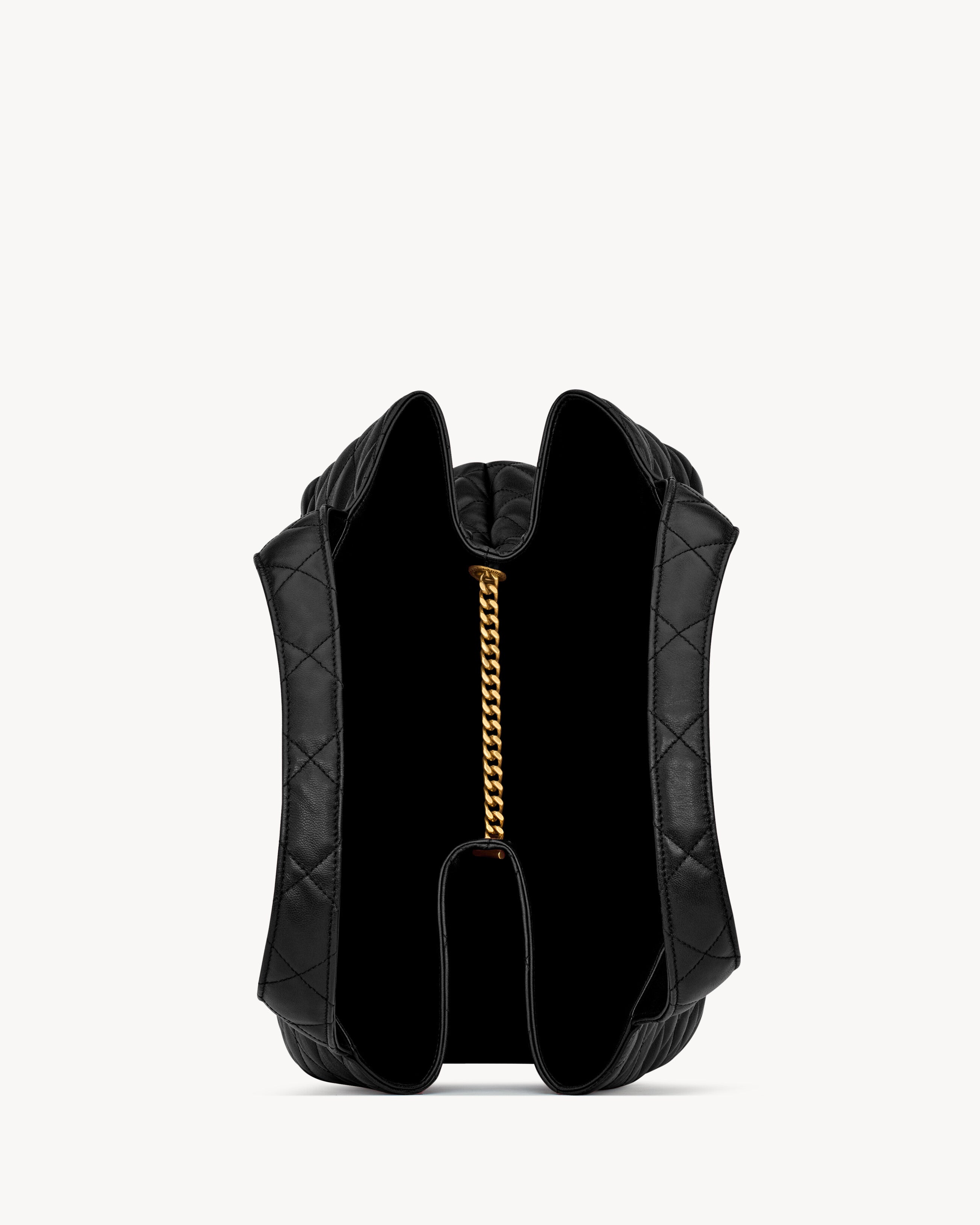 Saint Laurent YSL Icare In Quilted Lambskin